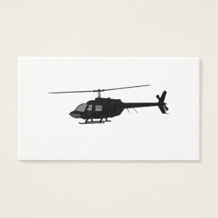 Helicopter Chopper Silhouette Customise Colour