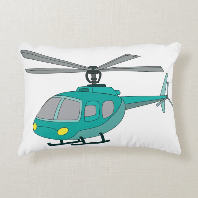 Helicopter Decorative Cushion (Front)