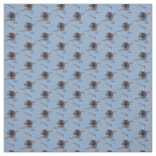 Helicopter Fabric Flying Helicopter Custom Fabric