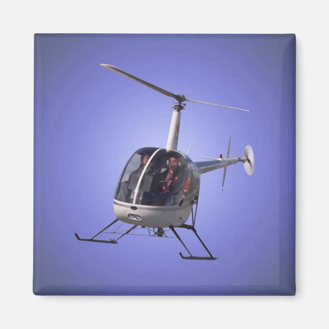 Helicopter Fridge Magnets & Helicopter Keepsakes (Front)