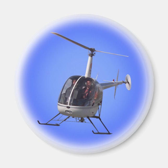 Helicopter Fridge Magnets & Helicopter Keepsakes (Front)