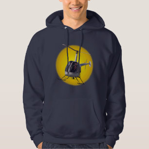 Helicopter Hoodie Cool Unisex Hooded Sweatshirt