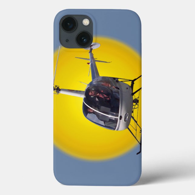 Helicopter iPad Case Cool Helicopter Pilot Cases (Back)