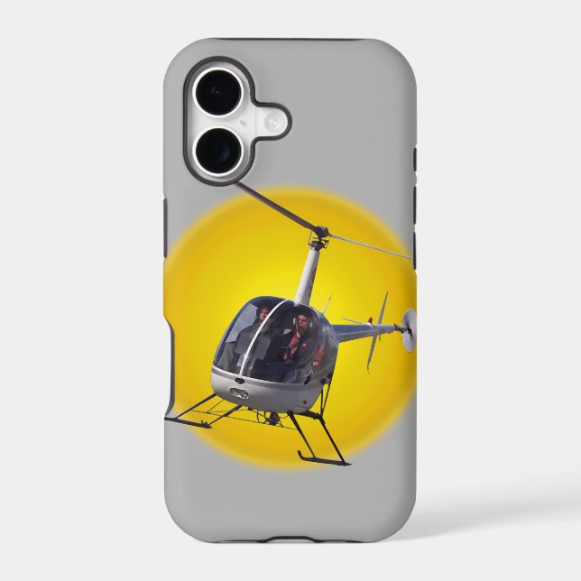 Helicopter iPhone 5 Case Cool Chopper Pilot Cases (Back)