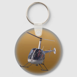 Helicopter Key Chain Cool Flying Helicopter Gifts