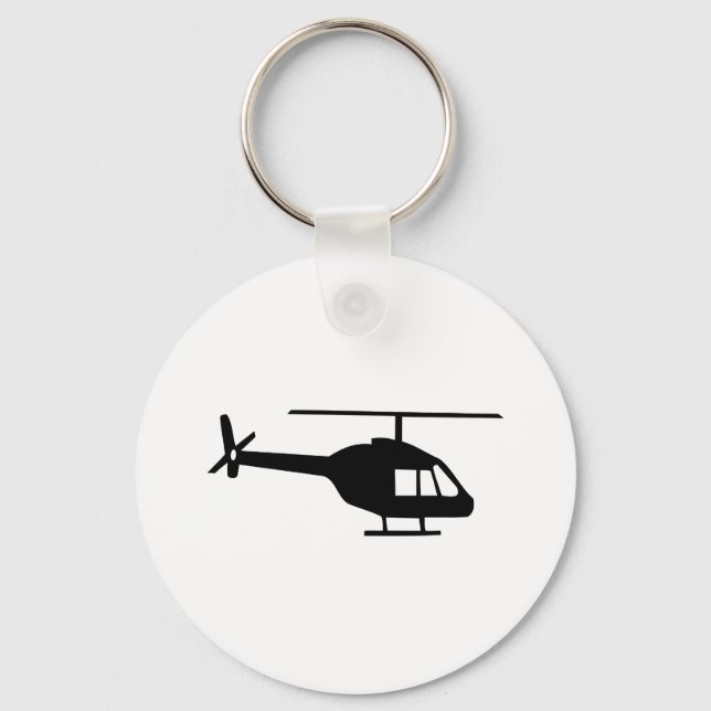 Helicopter Key Ring (Front)