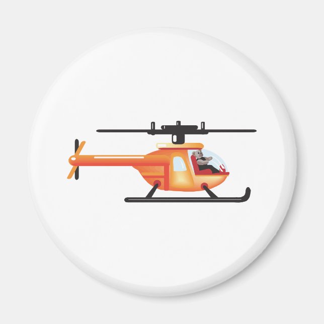 Helicopter Magnet (Front)