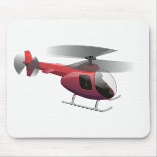 Helicopter Mouse Pad