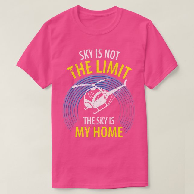 Helicopter Pilot 2 T-Shirt (Design Front)