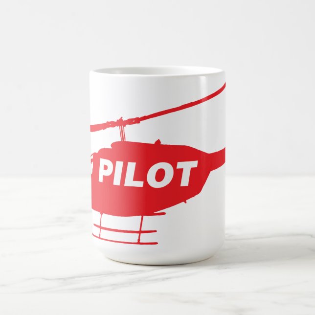 Helicopter Pilot Coffee Mug (Center)