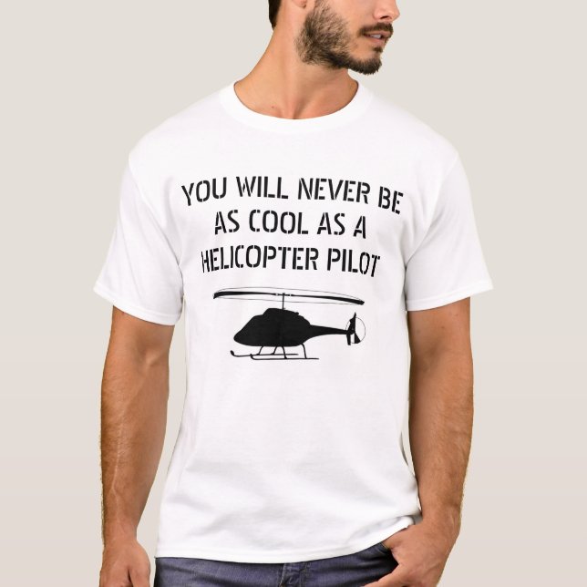 Helicopter Pilot T-Shirt (Front)