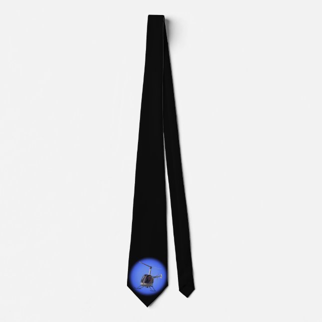 Helicopter Ties Stylish Flying Chopper Neckties (Front)