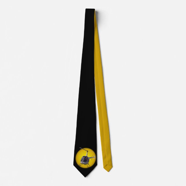Helicopter Ties Stylish Flying Chopper Neckties (Front)