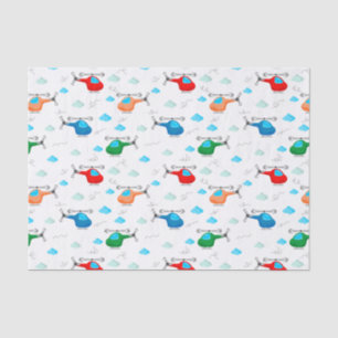 Helicopter Tissue Paper