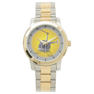 Helicopter Watch Cool Flying Helicopter Wristwatch