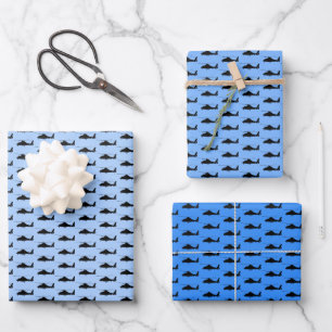 Helicopter Wrapping Paper Sheets