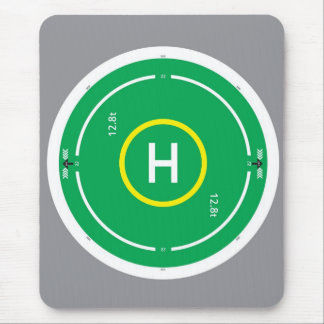 HeliDECK green Mouse Pad