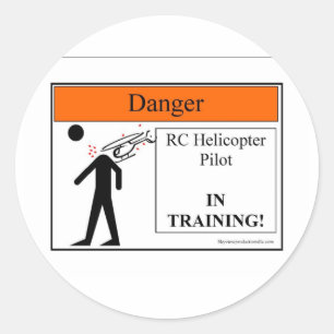 heliintrainingjpg classic round sticker