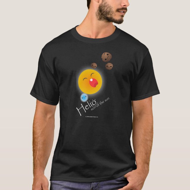 Helio, Son of the Sun: Screaming Tee (Front)