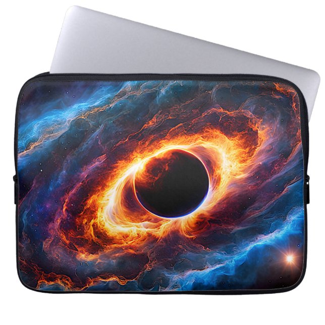 “Helionis” - Nebula and Galaxies Laptop Sleeve (Front)