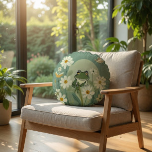 Helios Blumes Round Cushion