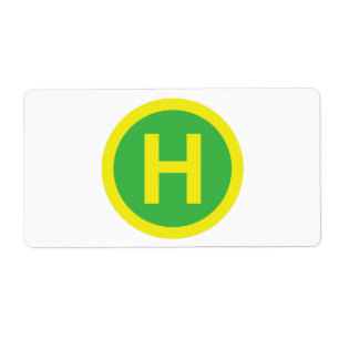 Helipad Sign
