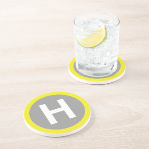 Helipad Sign Coaster