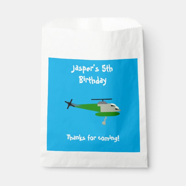 Helitack Favour Bags (Front)