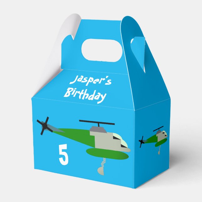 Helitack Favour Box (Front Side)