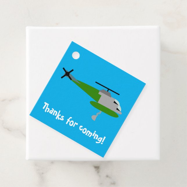 Helitack Favour Tags (In Situ)