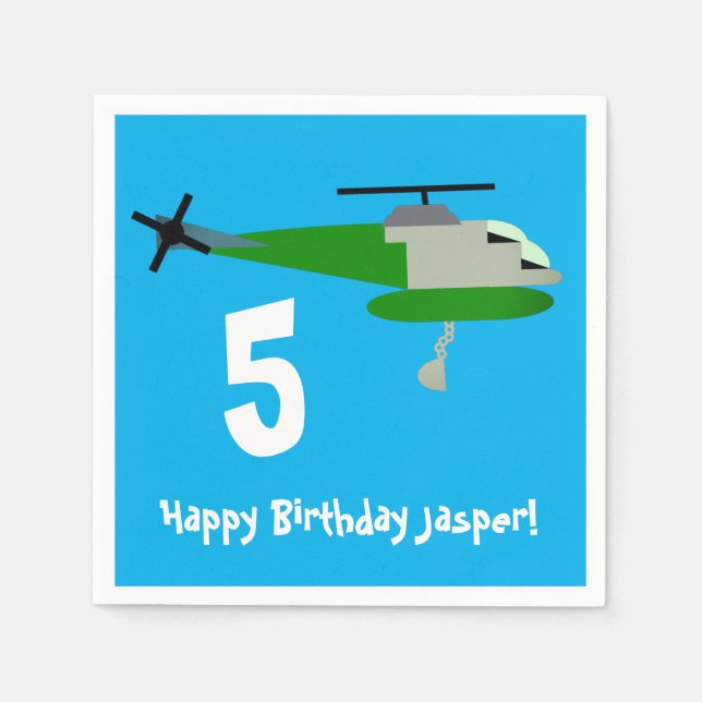 Helitack Napkin (Front)