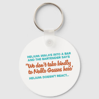 Helium Doesn't React Key Ring