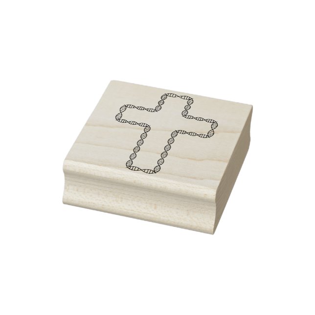 helix cross art stamp (Stamp)