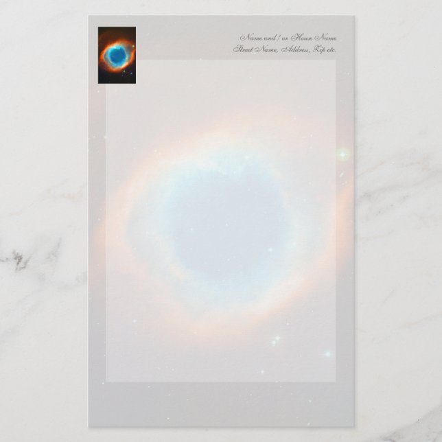 Helix Nebula aka Eye of God Stationery (Front)