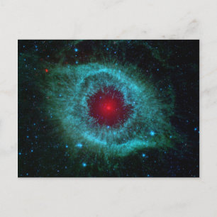 Helix Nebula, Beautiful Stars in the Galaxy Postcard