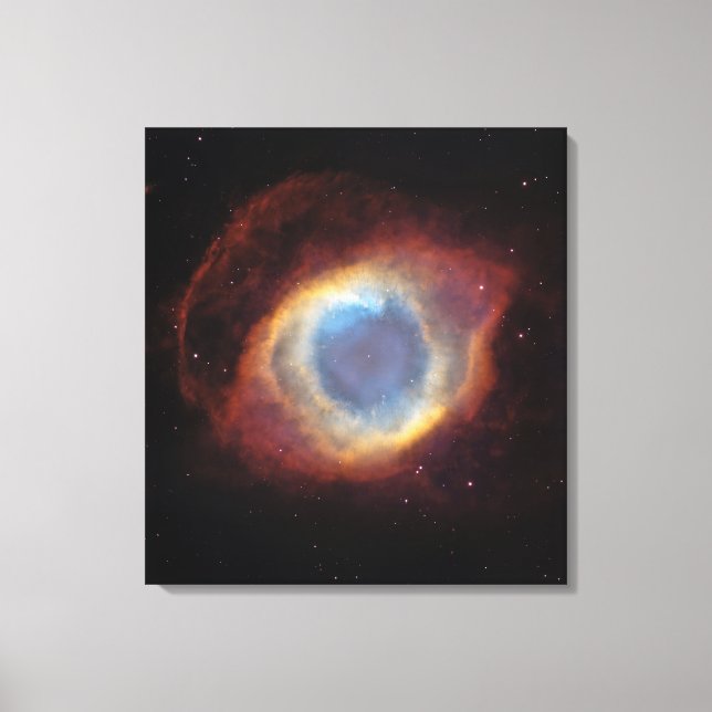 Helix Nebula Canvas Print (Front)