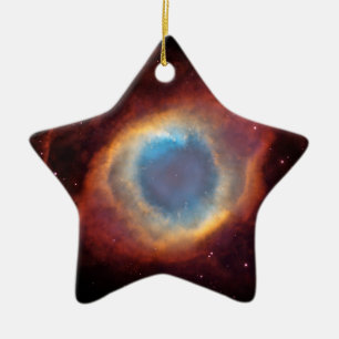 Helix Nebula Ceramic Tree Decoration