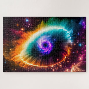Helix Nebula Eye of the Center of the Universe Jigsaw Puzzle