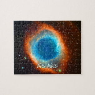 Helix Nebula, Galaxies and Stars Jigsaw Puzzle