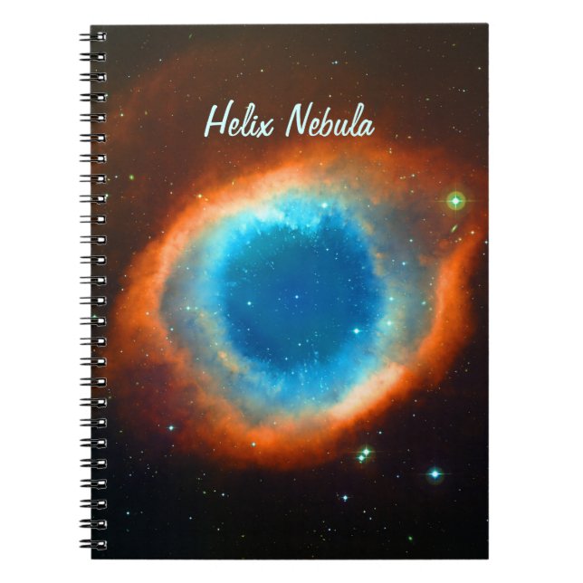Helix Nebula, Galaxies and Stars Notebook (Front)