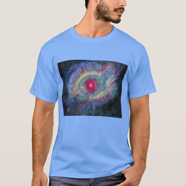 Helix Nebula, men's t-shirt (Front)