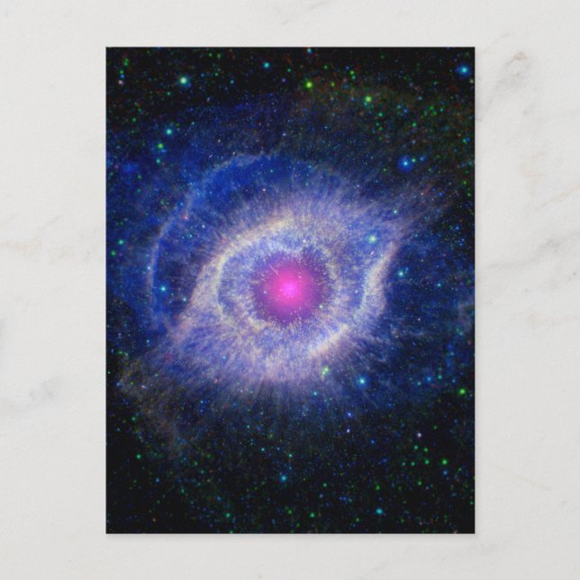 Helix Nebula NASA Purple Postcard (Front)