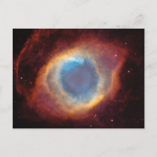 Helix Nebula Space Photo Postcard