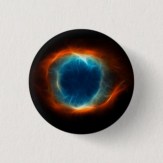 Helix Nebula Star Space Cloud 3 Cm Round Badge (Front)