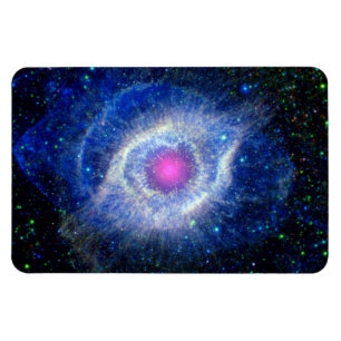 Helix Nebula Ultraviolet Eye of God Space Photo Magnet