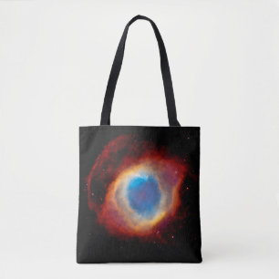Helix Planetary Nebula NGC 7293 - Eye of God Tote Bag
