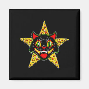 Hell Cat Zza Vintage New  Magnet