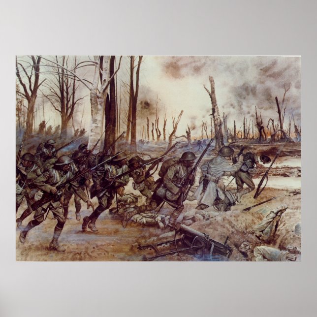 Hell Fighters from Harlem by H Charles McBarron Jr Poster (Front)