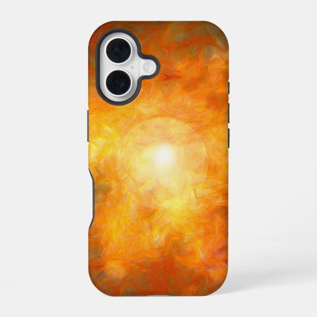 Hell Fire iPhone 16 Case (Back)