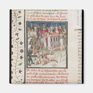 Hell, from 'De Civitate Dei' by St. Augustine Magnet